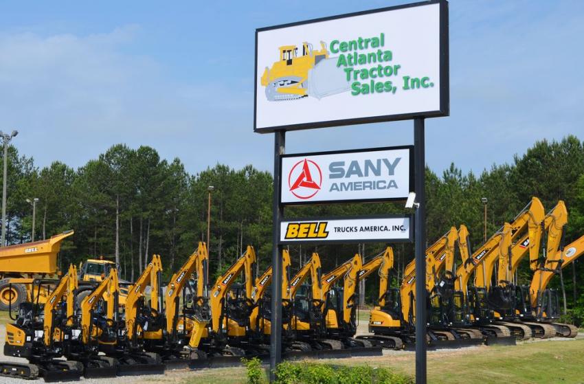Sign of Central Atlanta Tractor Sales Inc.
